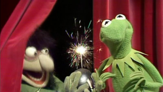 Blast off into the weekend with footage of Muppets blowing each other to smithereens